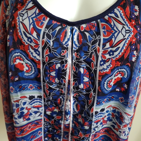 Style & Co Sleeveless Sheer Open Over Front 1X - Picture 3 of 7